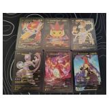 Pokemon Rare Black Foil Cards Lot