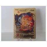 Pokemon Rare Gold Charizard V
