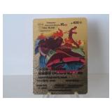 Pokemon Rare Gold Venusaur, Charizard ,Blastoise