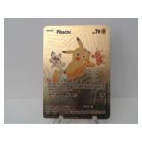 Pokemon Rare Gold Pikachu