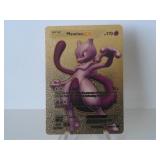 Pokemon Rare Gold Mewtwo EX