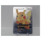 Pokemon Rare Silver Pikachu V
