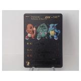 Pokemon Rare Black Charmander, Squirtle GX