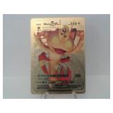 Pokemon Rare Gold Meowth Vmax