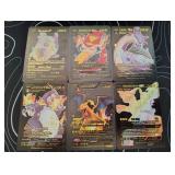 Pokemon Rare Black Foil Cards Lot