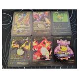Pokemon Rare Black Foil Cards Lot