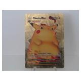 Pokemon Rare Gold Pikachu Vmax
