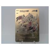 Pokemon Rare Gold Golisopod EX