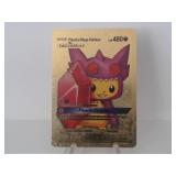 Pokemon Rare Gold Pikachu Mega Sableye