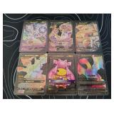 Pokemon Rare Black Foil Cards Lot