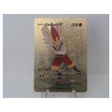 Pokemon Rare Gold Cinderace V