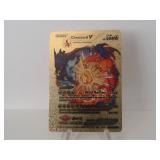 Pokemon Rare Gold Charizard V