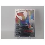 Pokemon Rare silver Charizard GX Rainbow