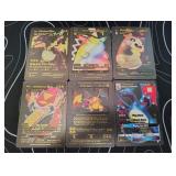 Pokemon Rare Black Foil Cards Lot