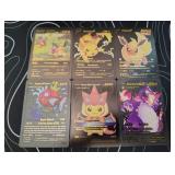Pokemon Rare Black Foil Cards Lot