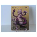Pokemon Rare Gold Mewtwo EX