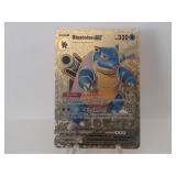 Pokemon Rare Gold Blastoise EX