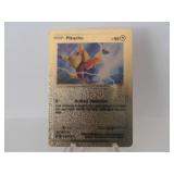 Pokemon Rare Gold Pikachu
