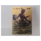 Pokemon Rare Gold Mewtwo GX