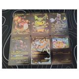 Pokemon Rare Black Foil Cards Lot