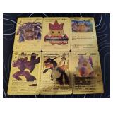 Pokemon Rare Gold Foil Cards Lot