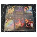 Pokemon Rare Black Foil Cards Lot