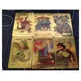 Pokemon Rare Gold Foil Cards Lot