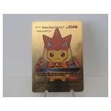 Pokemon Rare Gold Pikachu Mega Charizard