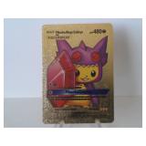 Pokemon Rare Gold Pikachu Mega Sableye