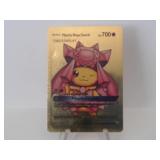 Pokemon Rare Gold Pikachu Mega Diancie