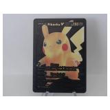 Pokemon Rare Black Pikachu V