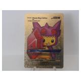 Pokemon Rare Gold Pikachu Mega Sableye
