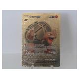 Pokemon Rare gold Golem EX