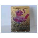 Pokemon Rare Gold Mew V