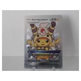 Pokemon Rare Silver Pikachu Mega Ampharos