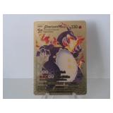 Pokemon Rare Gold Charizard Vmax