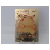 Pokemon Rare Gold Pikachu Vmax