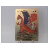 Pokemon Rare Gold Charizard V