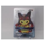 Pokemon Rare Silver Pikachu Mega Lucario