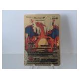 Pokemon Rare Gold Charizard V