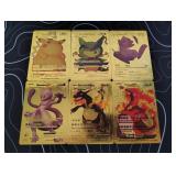 Pokemon Rare Gold Foil Cards Lot
