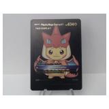 Pokemon Rare Black Pikachu Mega Charizard Y