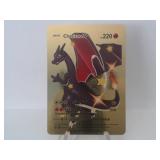 Pokemon Rare Gold Charizard V