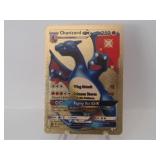 Pokemon Rare Gold Charizard GX