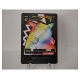 Pokemon Rare Black Pikachu Vmax Rainbow