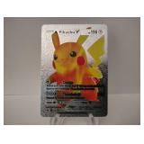 Pokemon Rare Silver Pikachu V