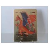 Pokemon Rare Gold Charizard V