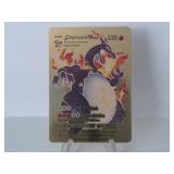 Pokemon Rare Gold Charizard Vmax
