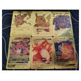 Pokemon Rare Gold Foil Cards Lot