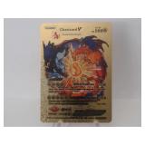 Pokemon Rare Gold Charizard V